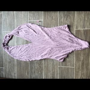 V-Neck Open Back Body Suit